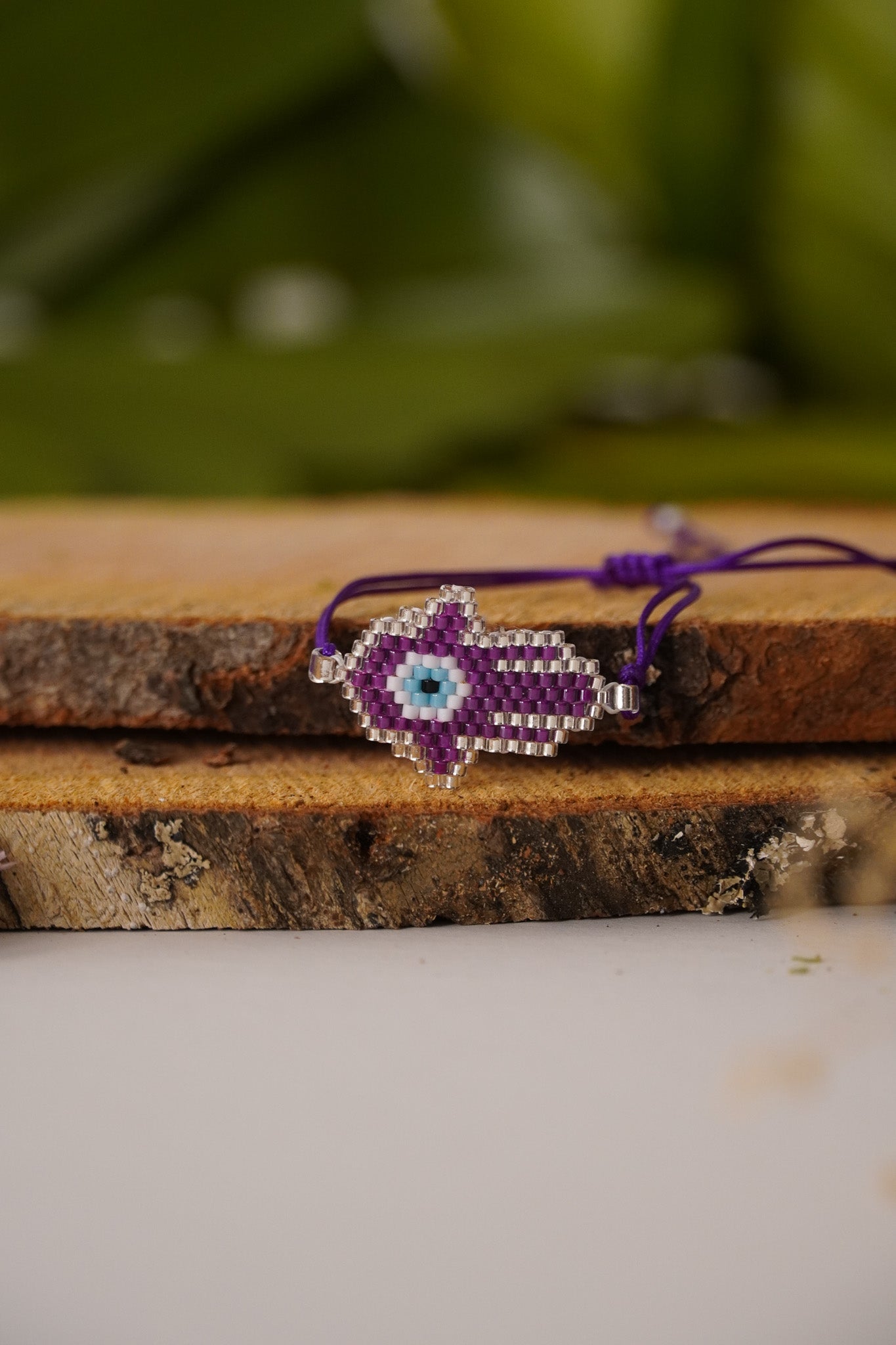 Hamsa Hand - Dark Purple