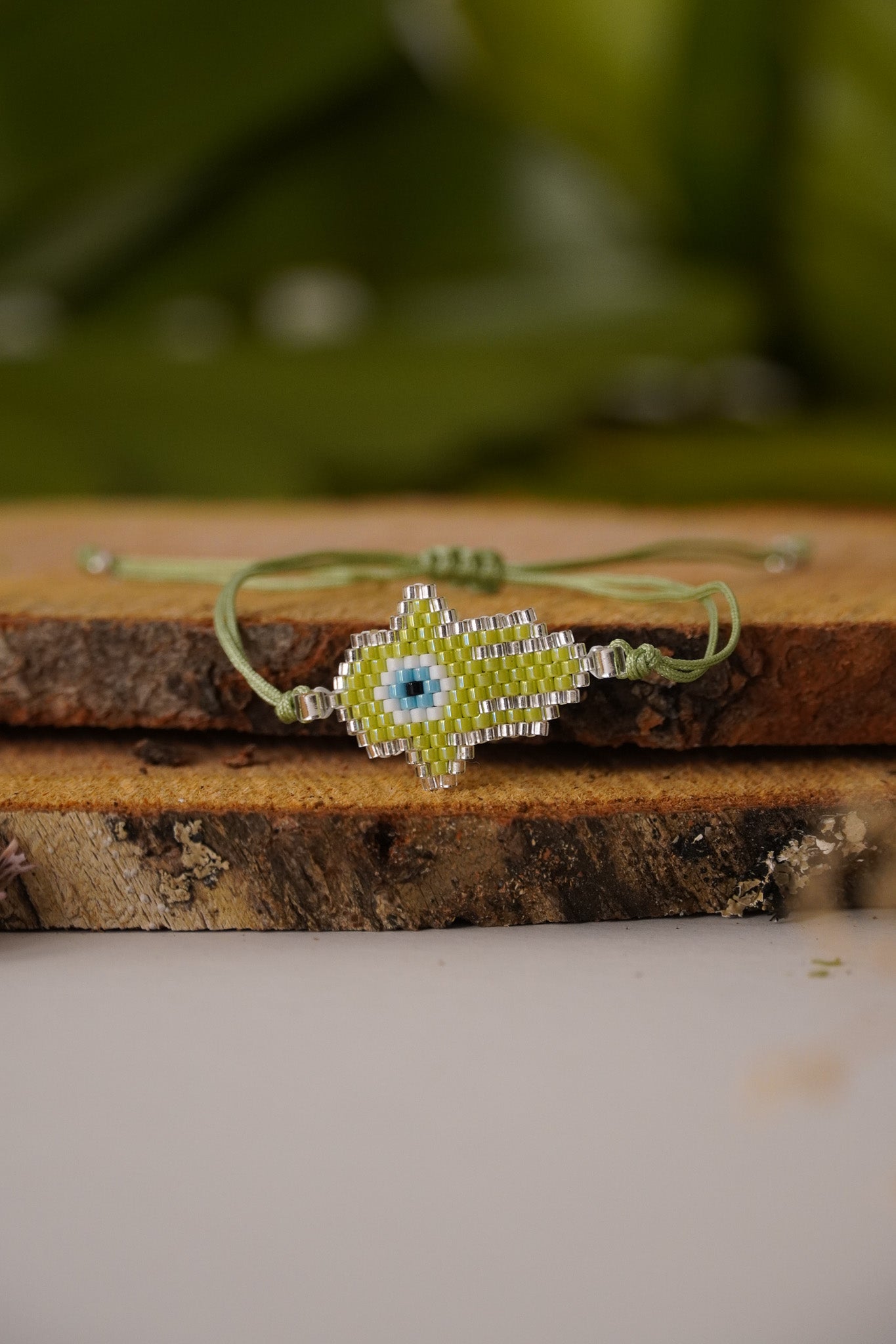 Hamsa Hand - Baby Green