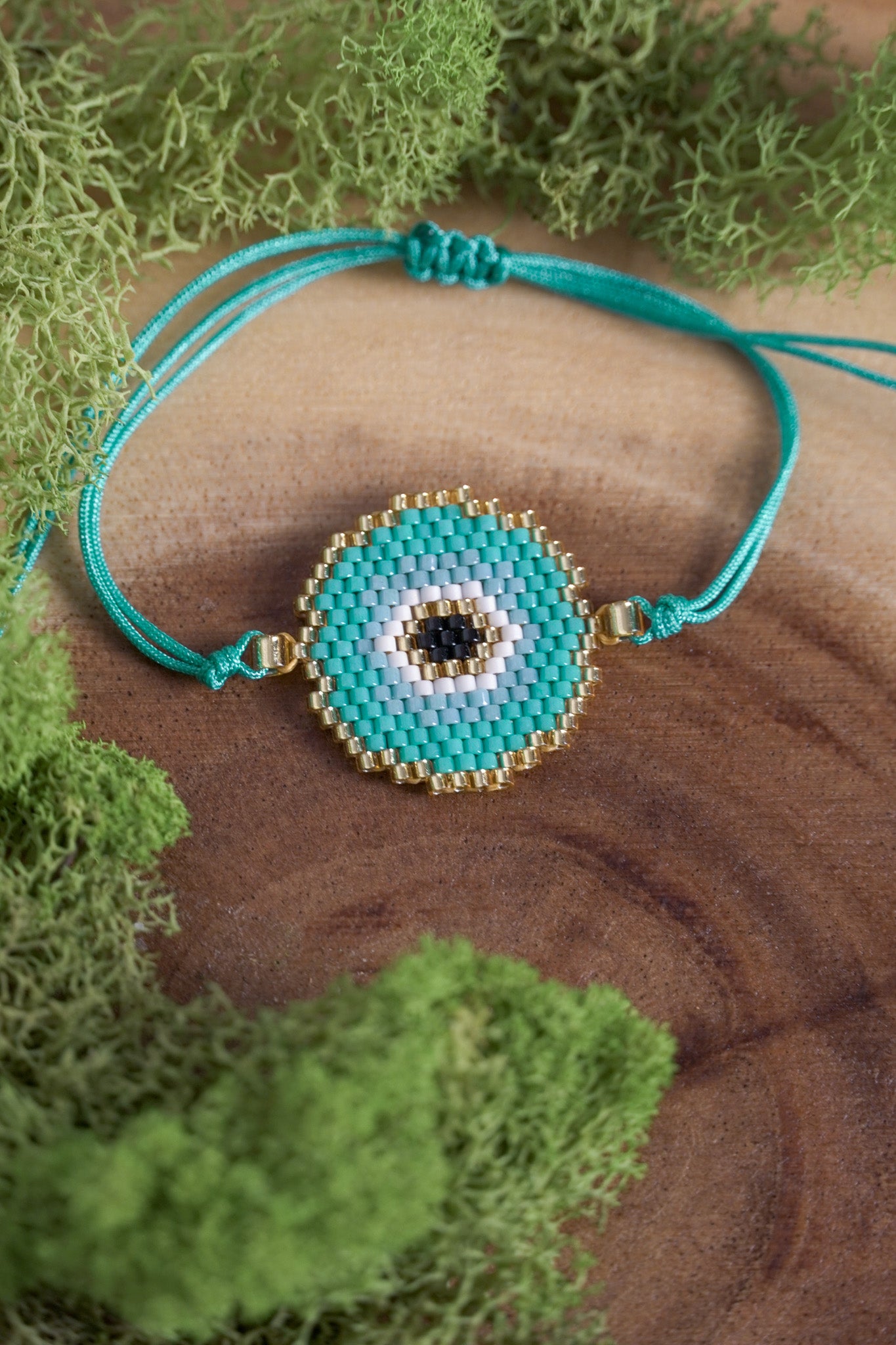 Circle Evil Eye - Turquoise