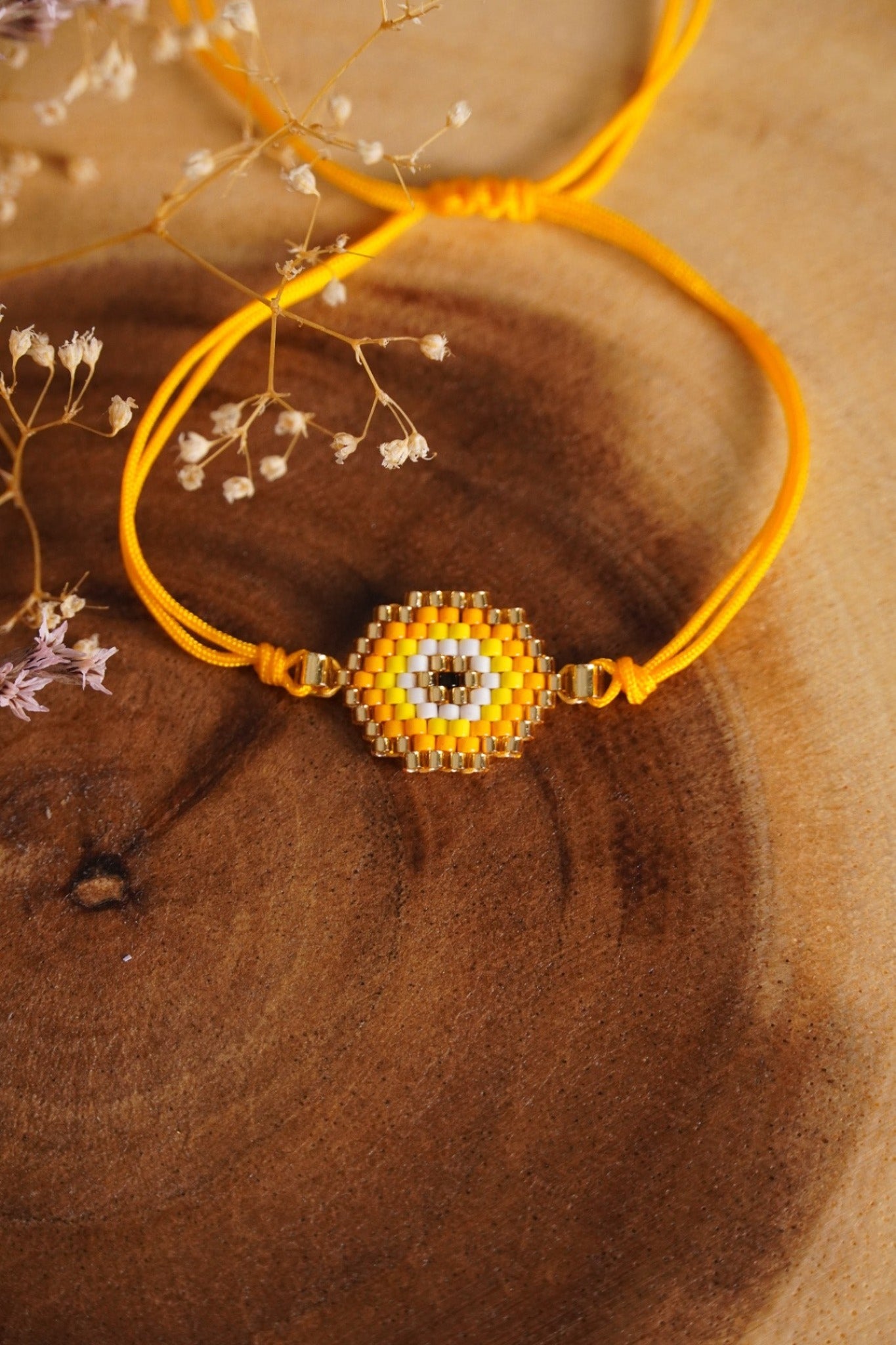 Mini Evil Eye - Yellow